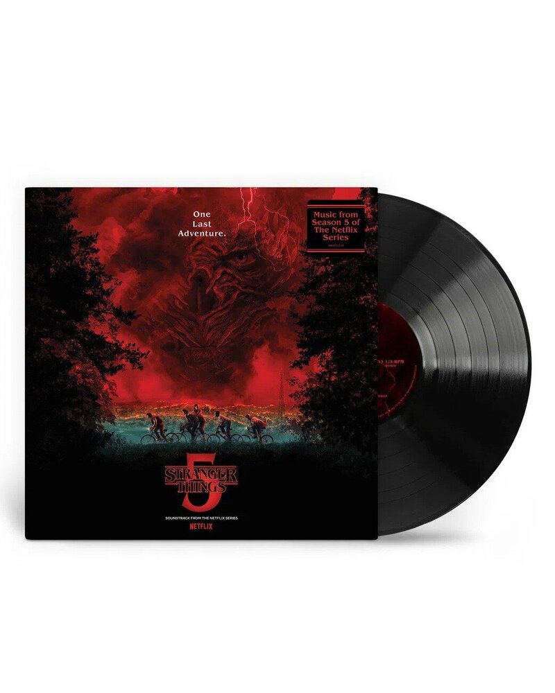Stranger Things 5 – garso takelis (vinilo plokštelė) — viršelis