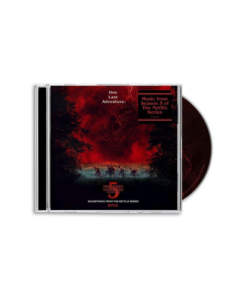 Stranger Things 5 – garso takelis (CD) — viršelis
