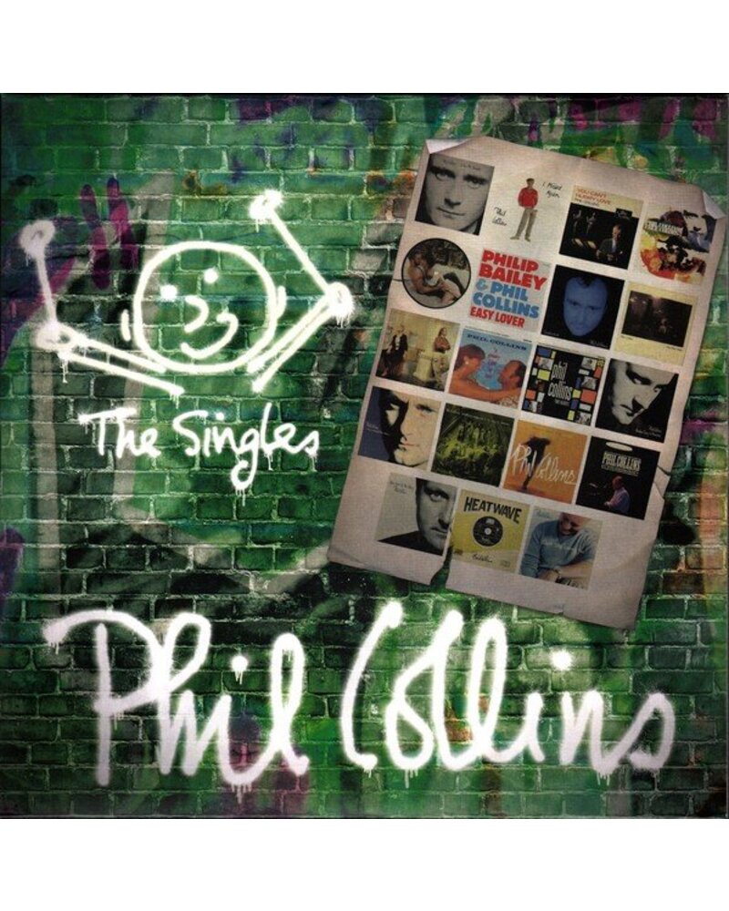 Phil Collins – The Singles (spalvota 2 LP) — viršelis
