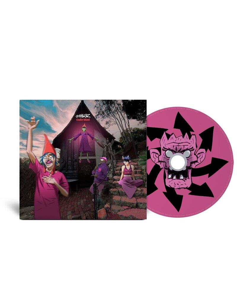 Gorillaz — Cracker Island (CD) — viršelis