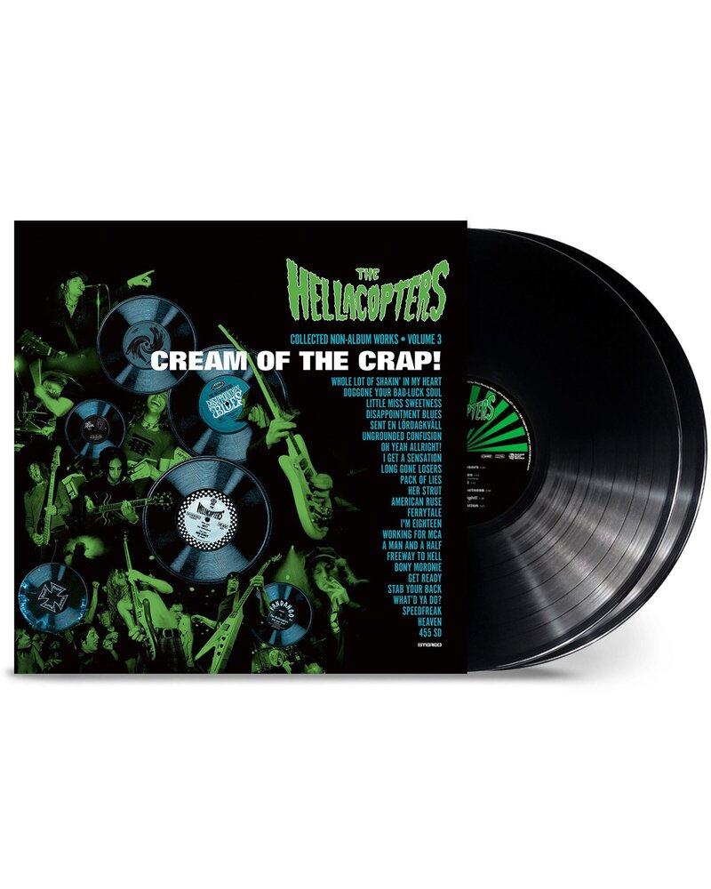 The Hellacopters – Cream Of The Crap! (spalvota 2 LP) — viršelis