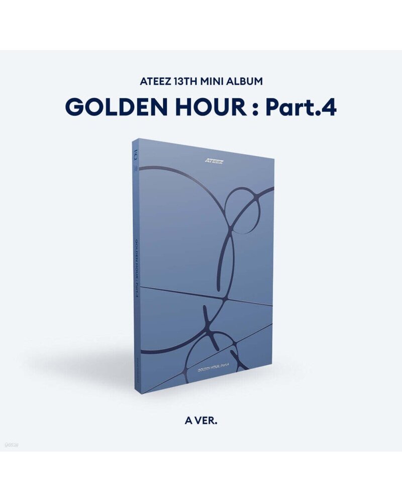 ATEEZ – Golden Hour Part.4 (A Version) — viršelis