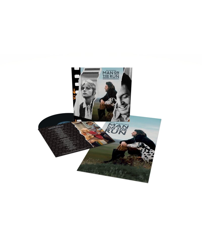Paul McCartney – Man On The Run (vinilo plokštelė) — viršelis