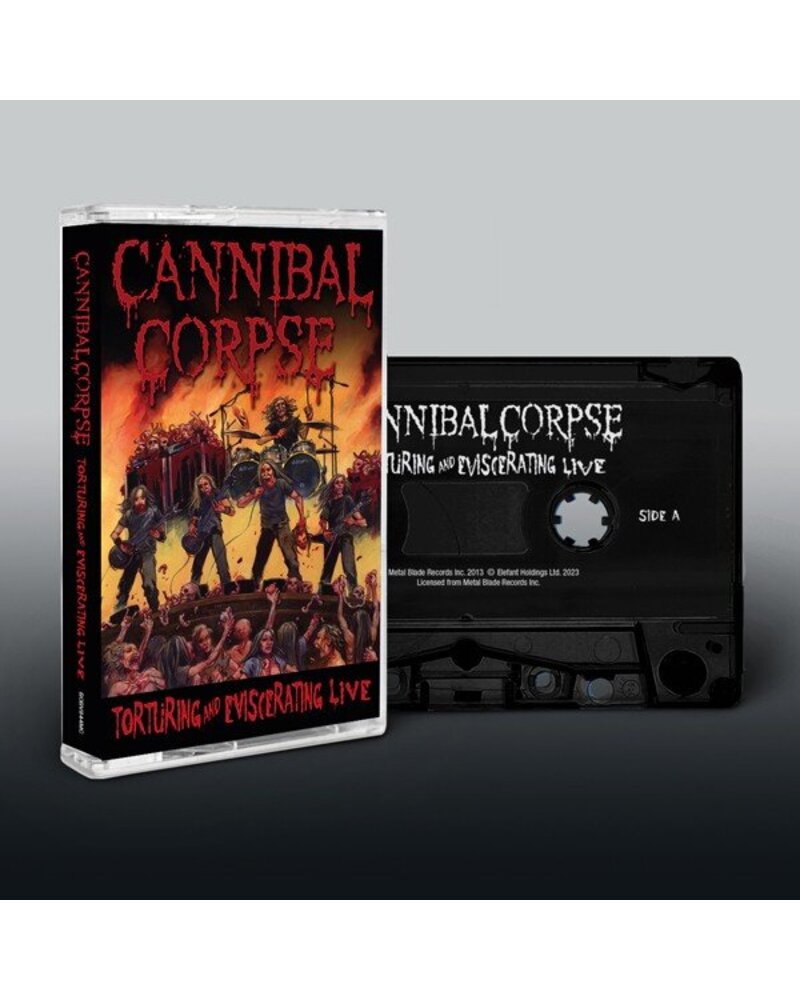Cannibal Corpse – Torturing And Eviscerating Live (kasetė) — viršelis