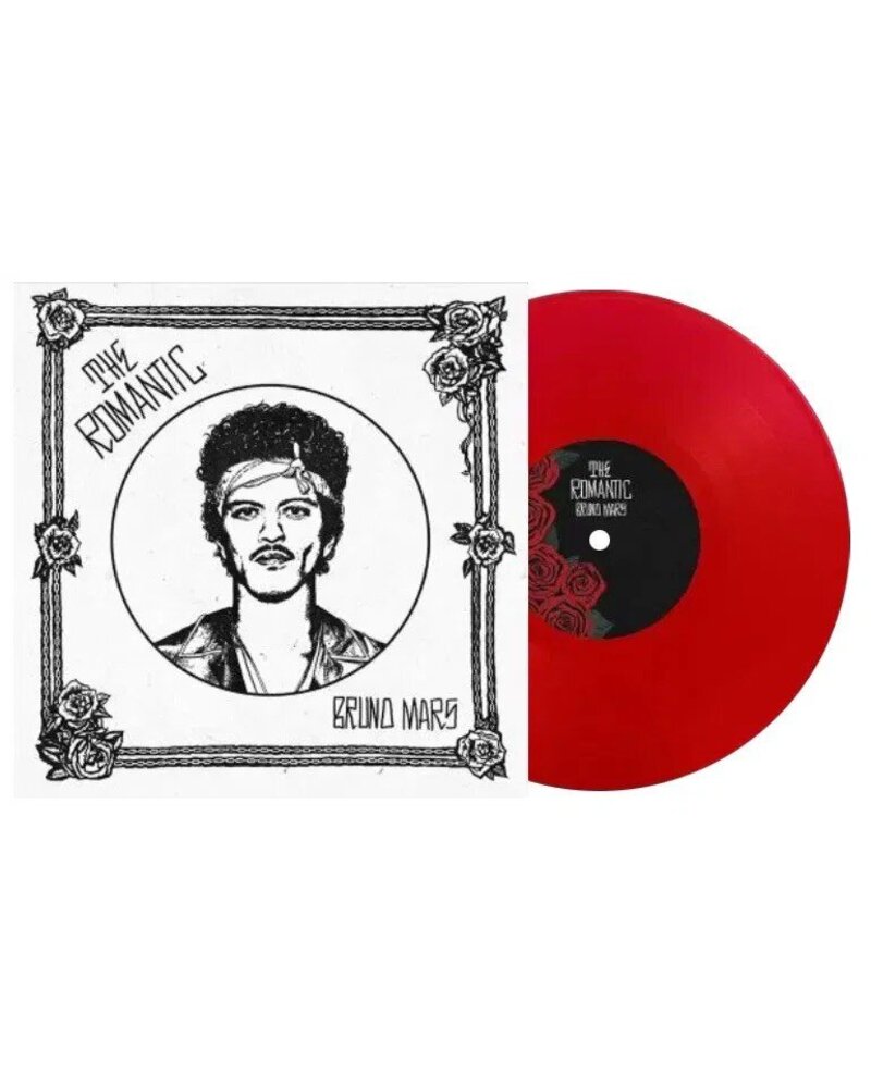 Bruno Mars – The Romantic (raudona vinilo plokštelė) — viršelis