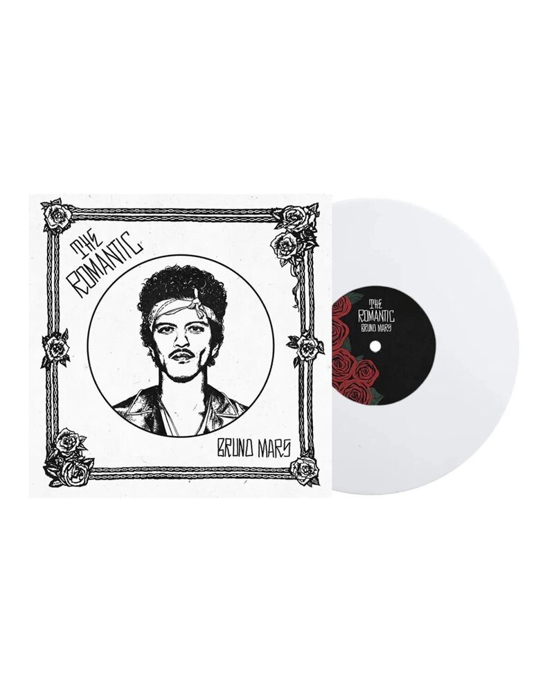 Bruno Mars – The Romantic (balta vinilo plokštelė) — viršelis