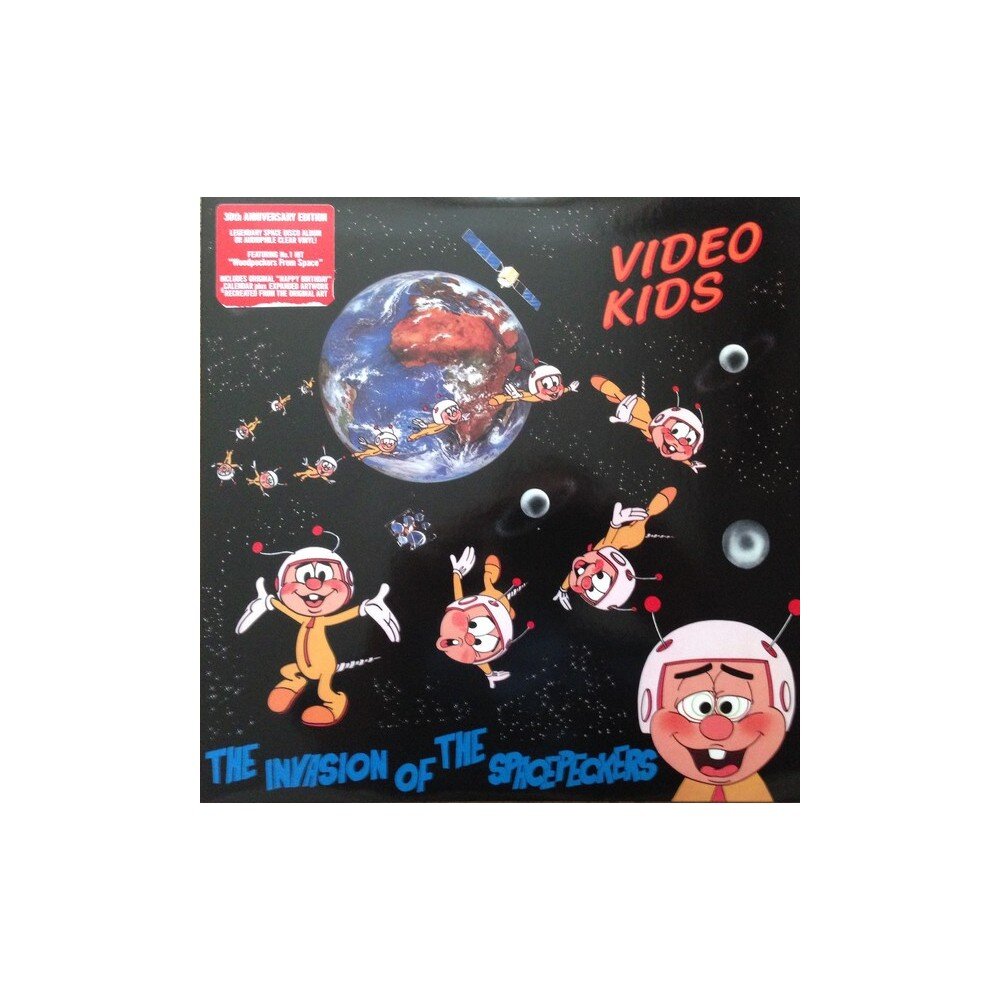 Video Kids – Invasion On The Spacepeckers (vinilo plokštelė) — viršelis