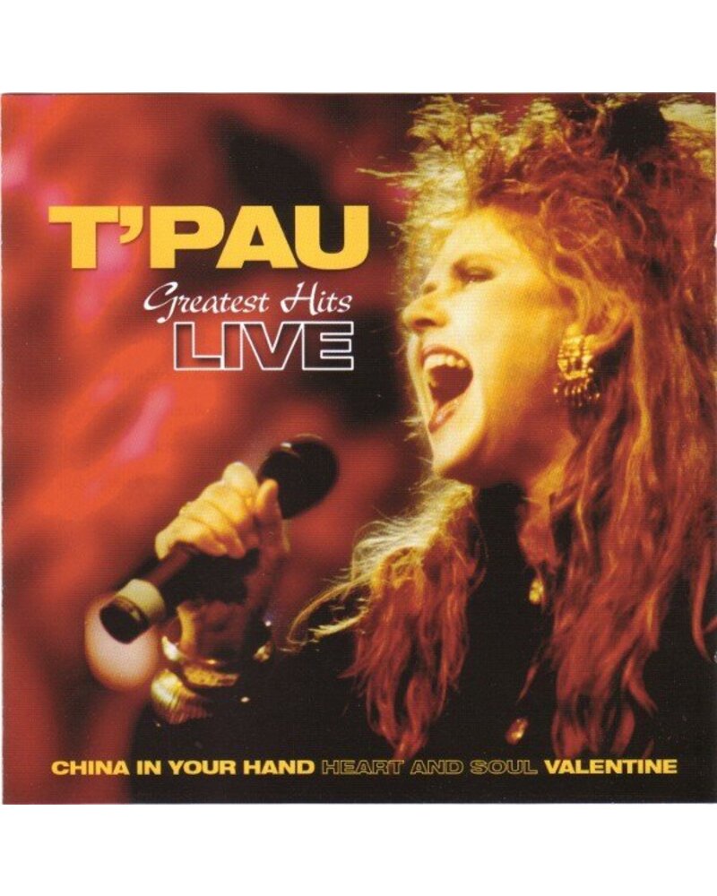 T'Pau – Greatest Hits Live (CD) — viršelis