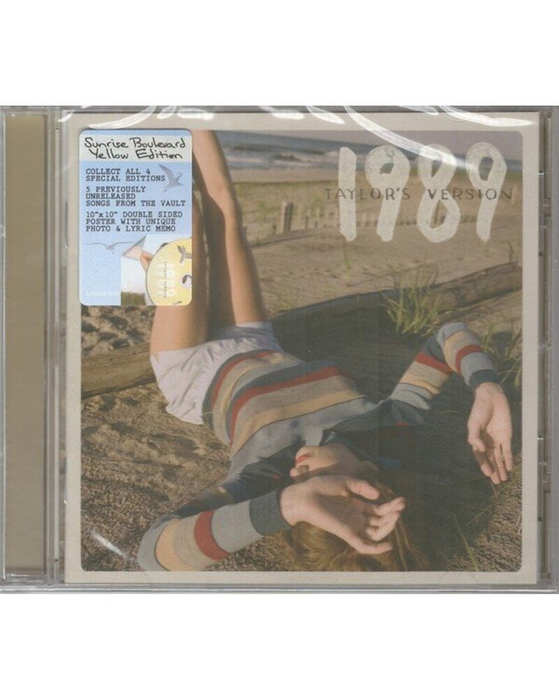 Taylor Swift – 1989 (Taylor's Version) Yellow (CD) — viršelis