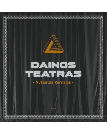 Kernagis Vytautas: Jubiliejinis rinkinys „Dainos teatras” + fotoalbumas 4 LP BOX
