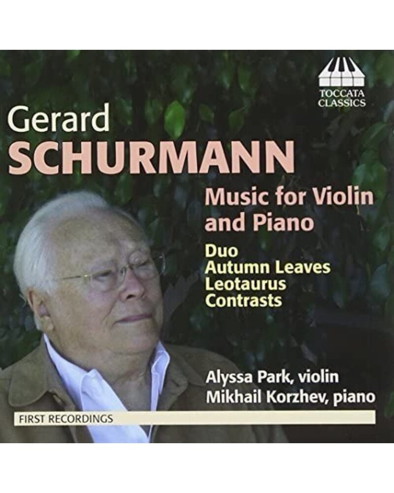 Gerard Schurmann – Music For Violin And Piano (CD) — viršelis