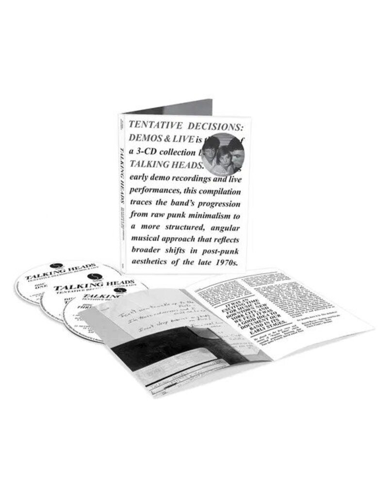 Talking Heads – Tentative Decisions: Demos & Live (3 CD) — viršelis