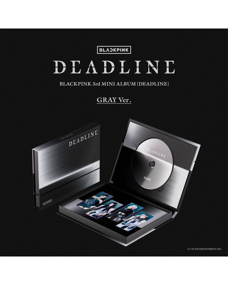 BLACKPINK – Deadline (Gray Ver.) (K-pop) — viršelis