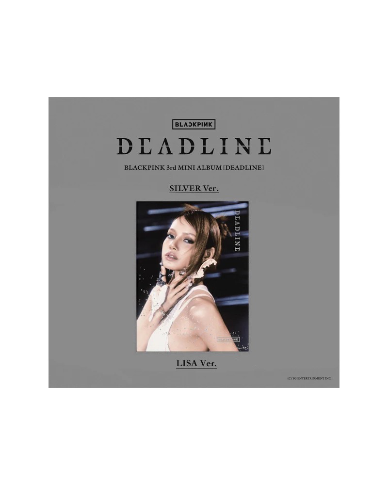 BLACKPINK – Deadline (Silver Ver. Lisa) (CD) — viršelis