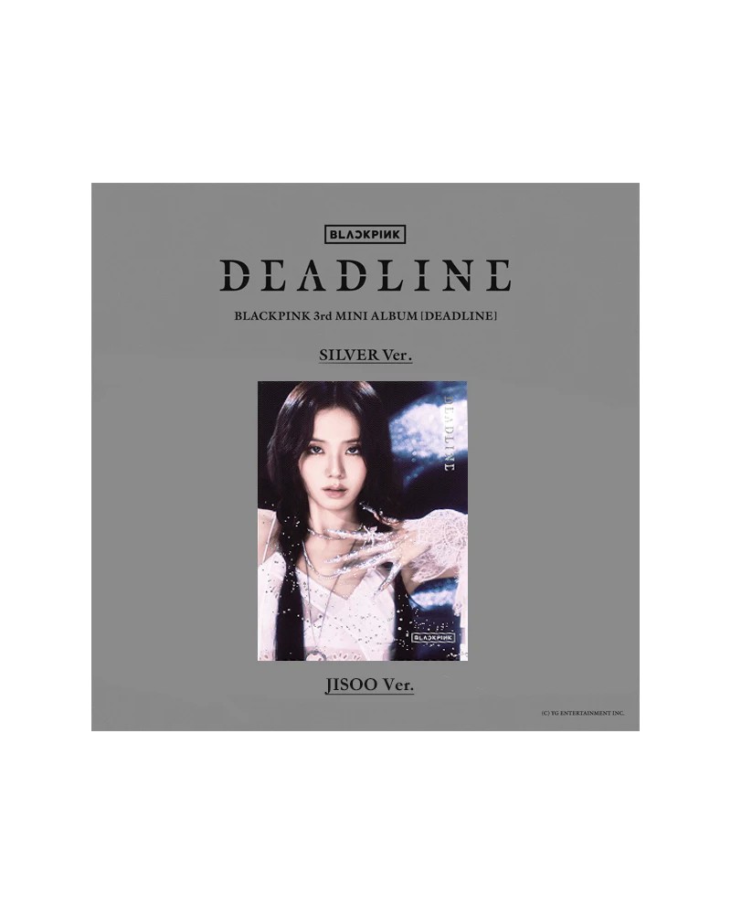 BLACKPINK – Deadline (Silver Ver. Jisoo) (CD) — viršelis