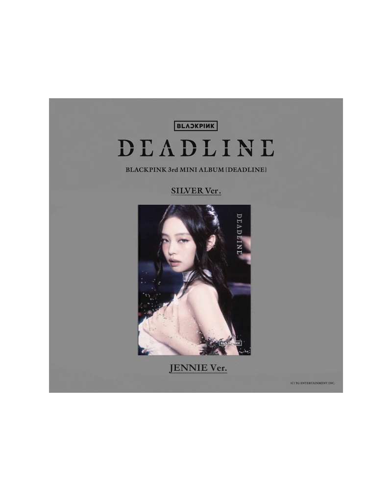 BLACKPINK – Deadline (Silver Ver. Jennie) (CD) — viršelis