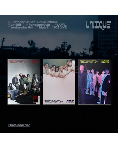 P1Harmony – Unique (Photobook) (CD)