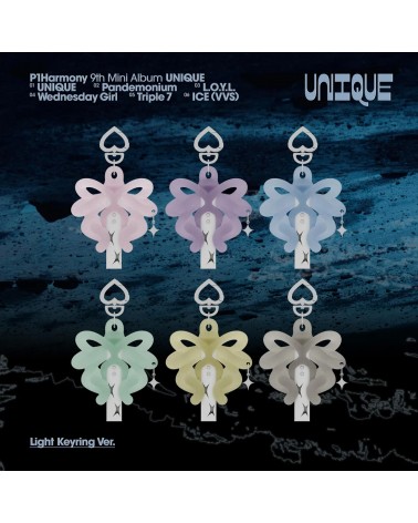 P1Harmony – Unique (Light Keyring) (CD)