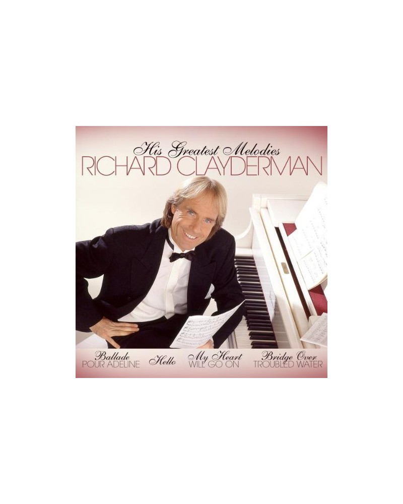 Richard Clayderman – His Greatest Melodies (LP) — viršelis