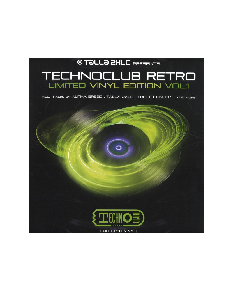 TECHNO CLUB RETRO VOL.1 — VINYL EDITION 1LP — viršelis
