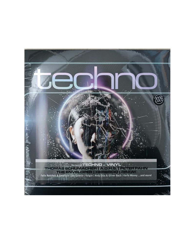 TECHNO 2026 — VINYL EDITION 1LP — viršelis