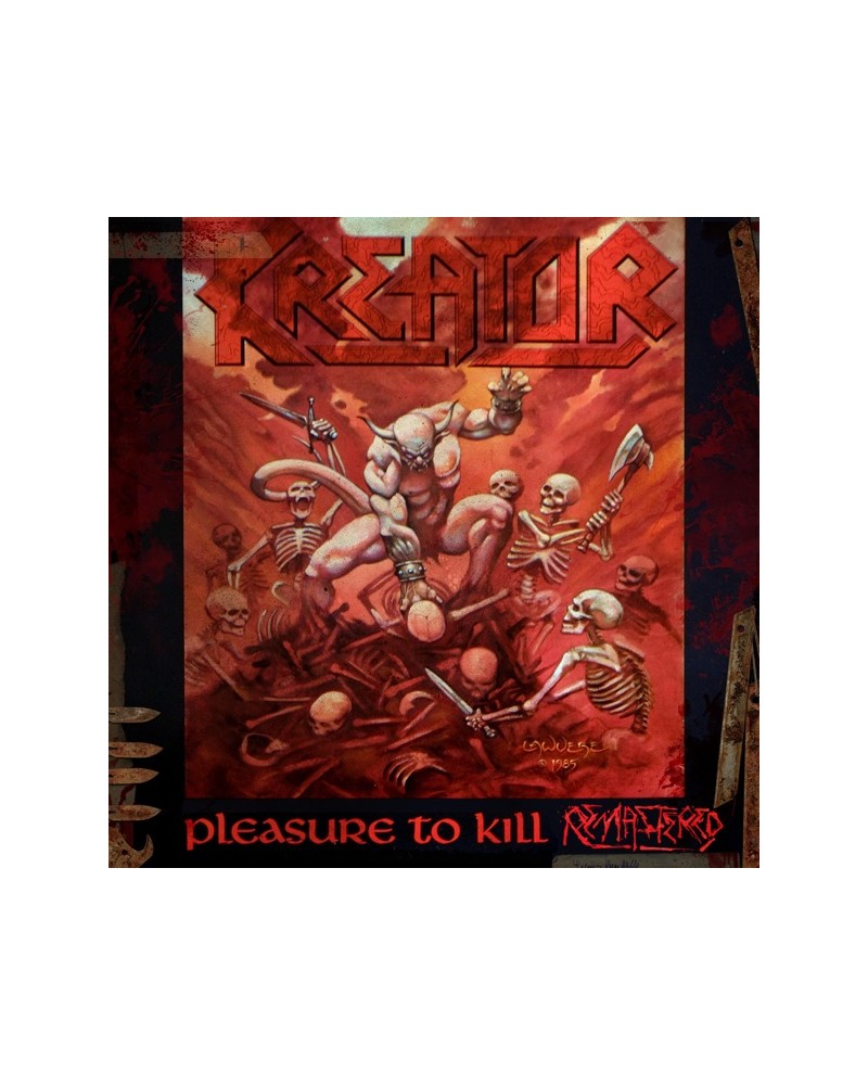 Kreator – Pleasure To Kill (CD) — viršelis