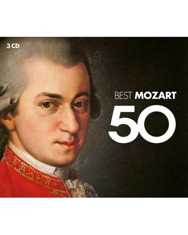 W. A. Mozart – 50 Best Mozart (3CD) | iMuzika.lt