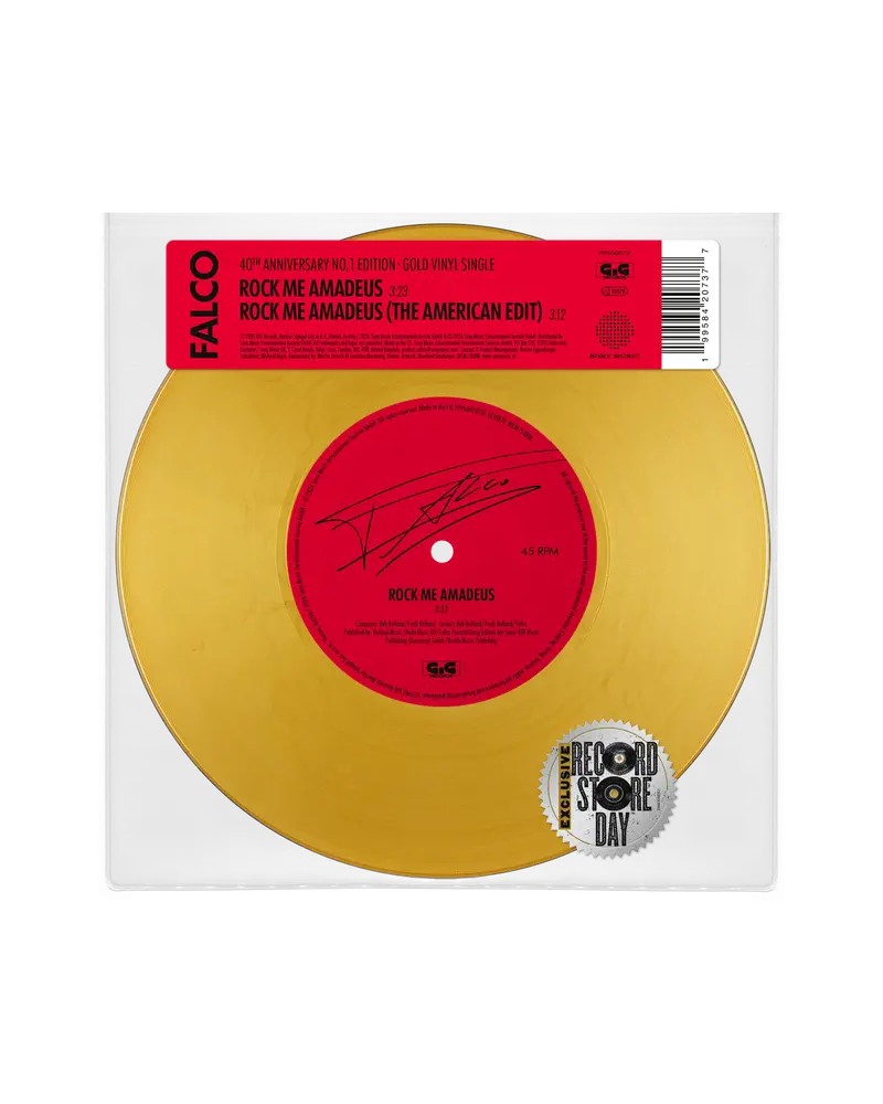 Falco – Rock Me Amadeus 7in RSD 2026 (LP) — viršelis