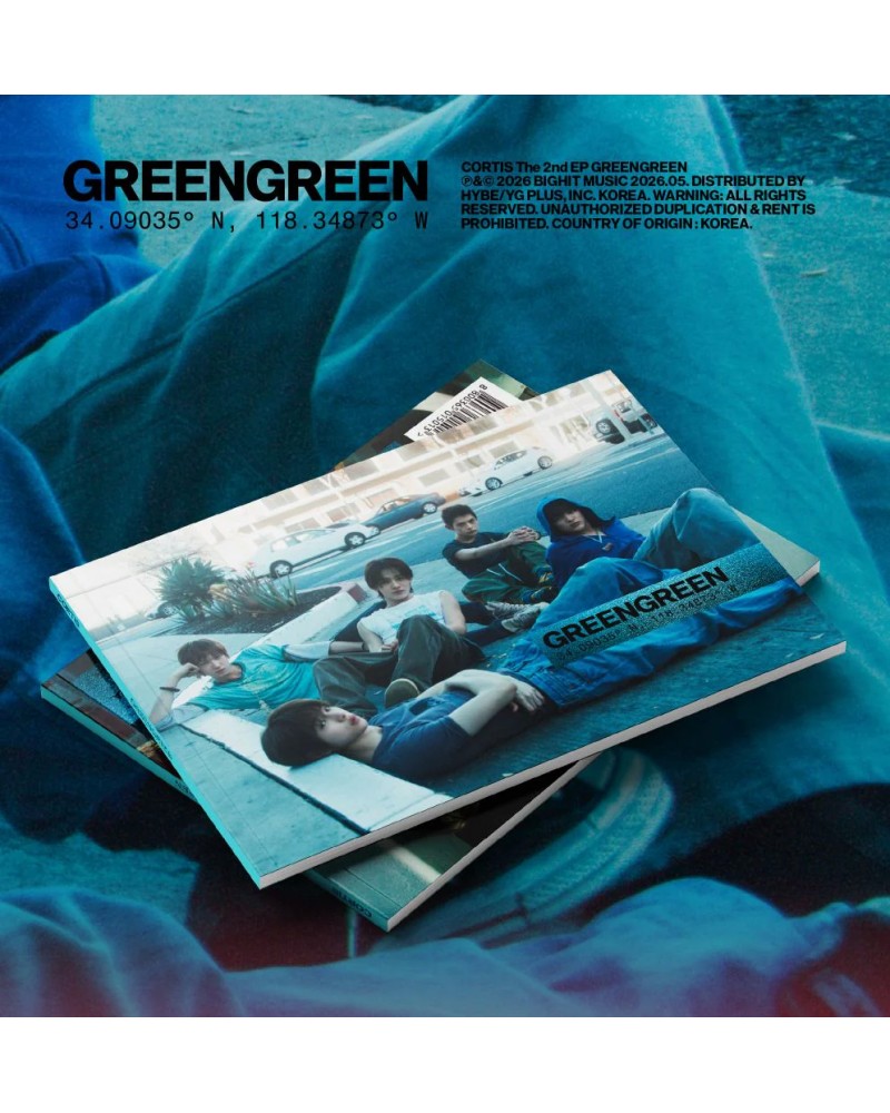 cortis — Greengreen (STREET ver.) (K-POP) — viršelis