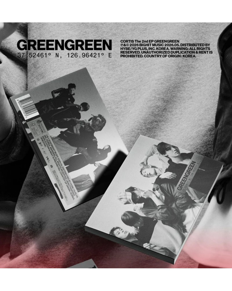 cortis — Greengreen (STUDIO ver.) (K-POP) — viršelis