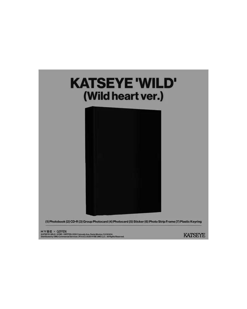 KATSEYE – Wild (Wild Heart Ver.) (K-Pop) — viršelis