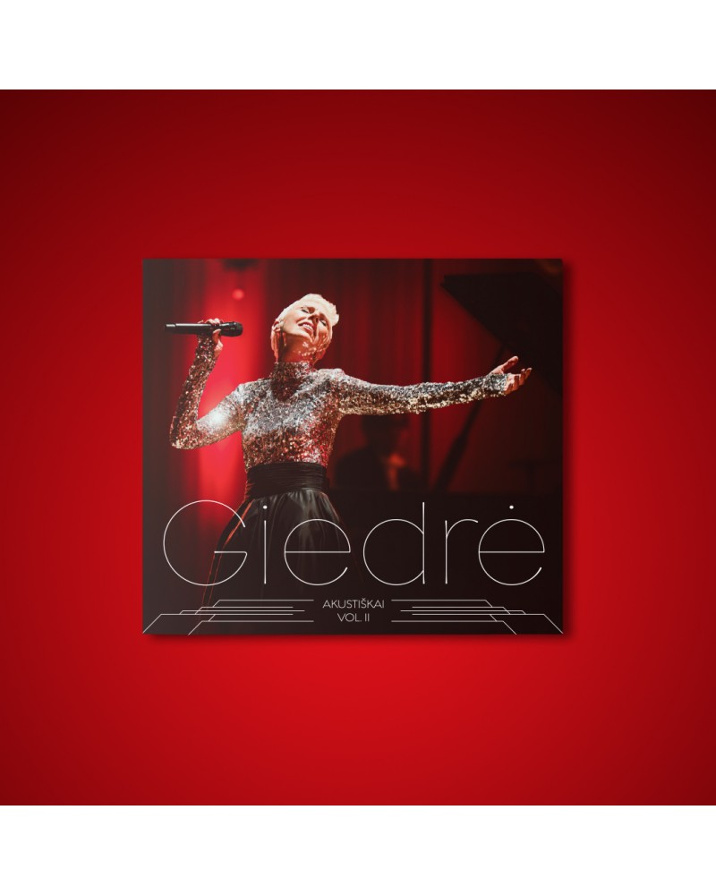 Giedrė – Akustiškai Vol. II (CD) — viršelis