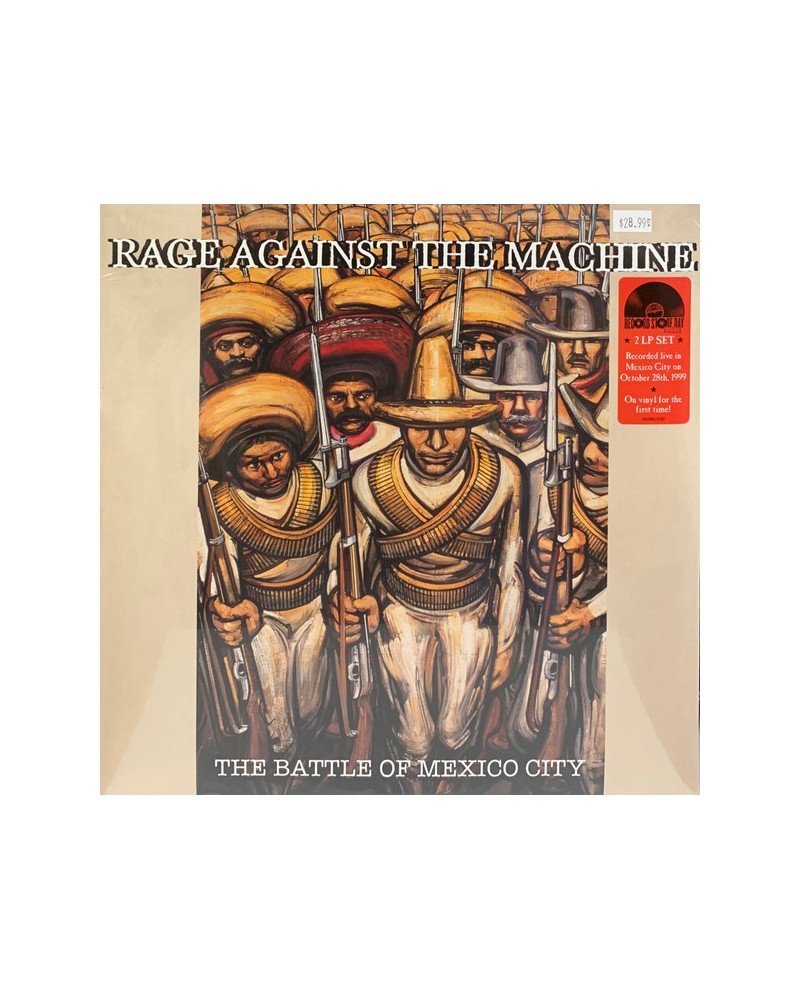 Rage Against The Machine – The Battle Of Mexico City (2 LP) — viršelis