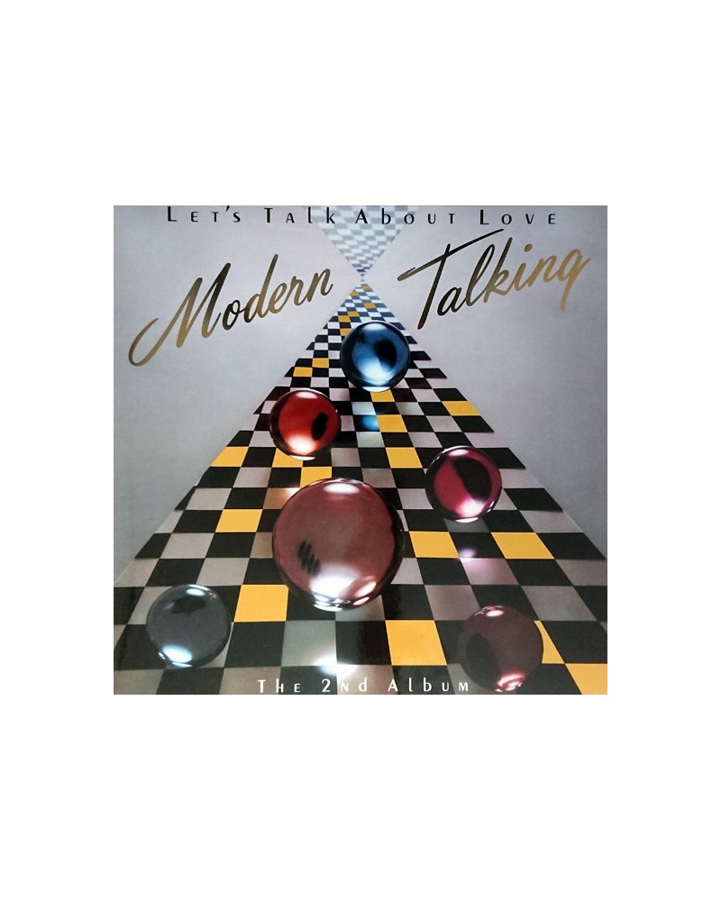 Modern Talking: Let's Talk About cherry coloured (pink & red mixed) vinyl 1LP — Vinilas viršelis