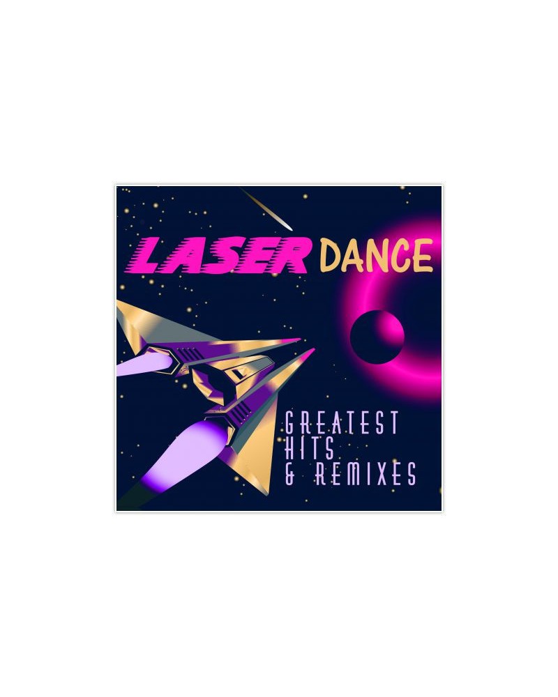LASERDANCE: GREATEST HITS AND REMIXES LP — Vinilas viršelis