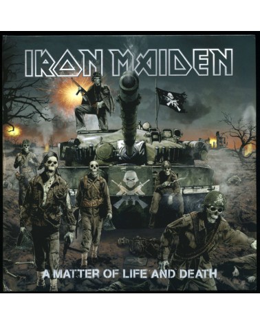IRON MAIDEN — A MATTER OF LIFE AND DEATH 2LP | iMuzika.lt