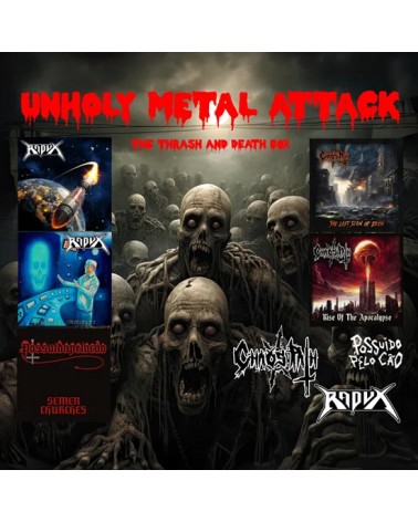 Unholy Metal Attack: The Thrash & Death Box (5 CD)
