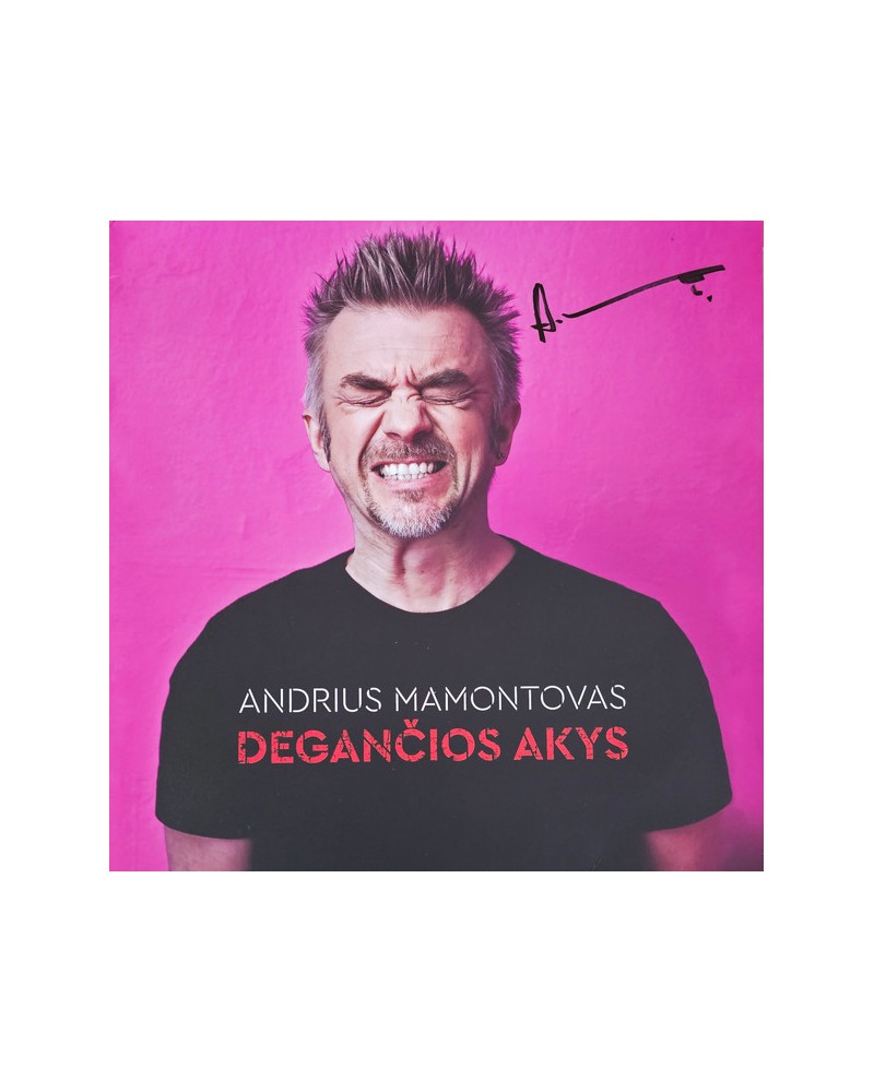 Andrius Mamontovas – Degančios Akys (vinilo plokštelė) — viršelis