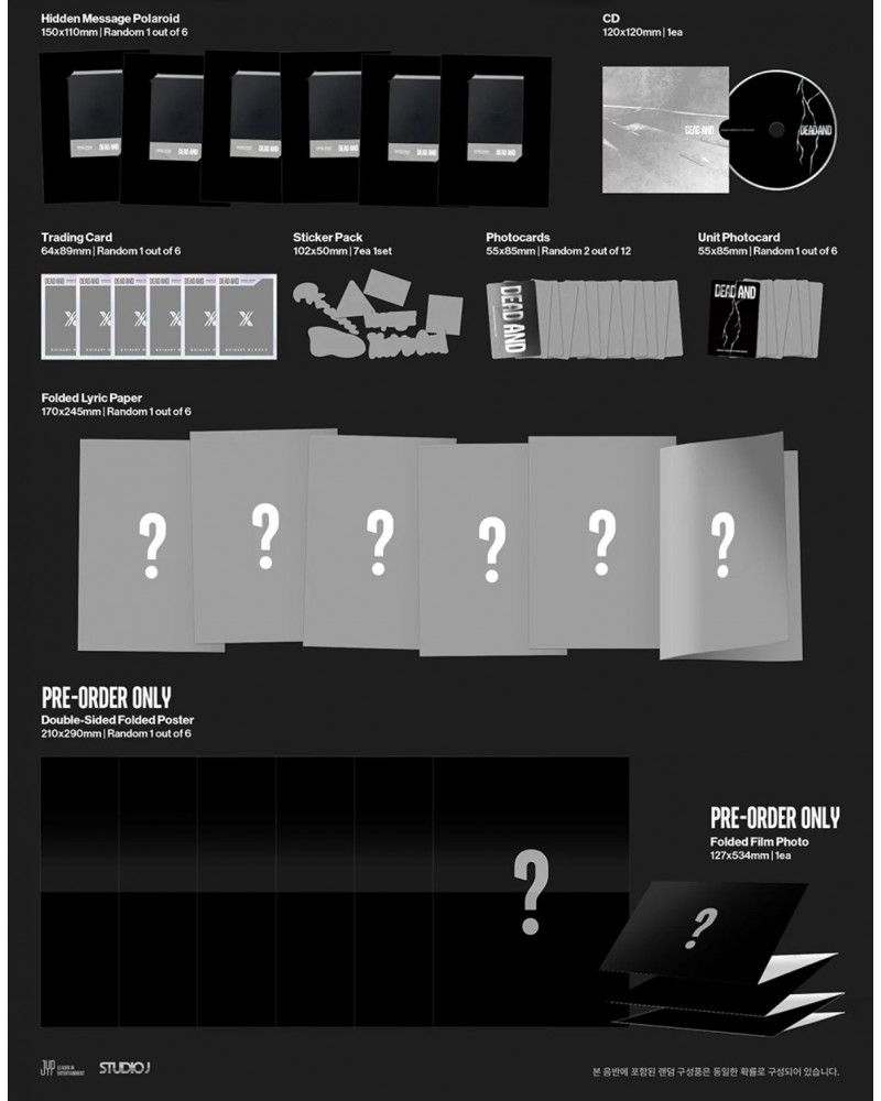 Xdinary Heroes — DEAD AND (Random Photobook Ver.) (K-POP) | iMuzika.lt
