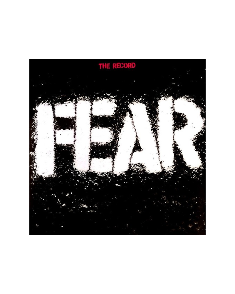 FEAR — THE RECORD LP/7in - RSD 2021 — viršelis