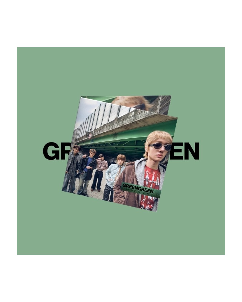 cortis — GREENGREEN (GREEN Coloured Vinyl) LP  (K-POP) — viršelis