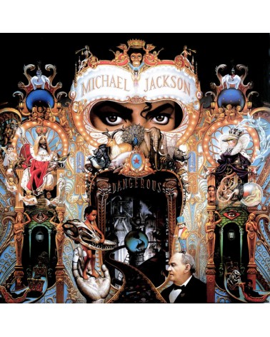 Michael Jackson – Dangerous (spalvota 2 LP)