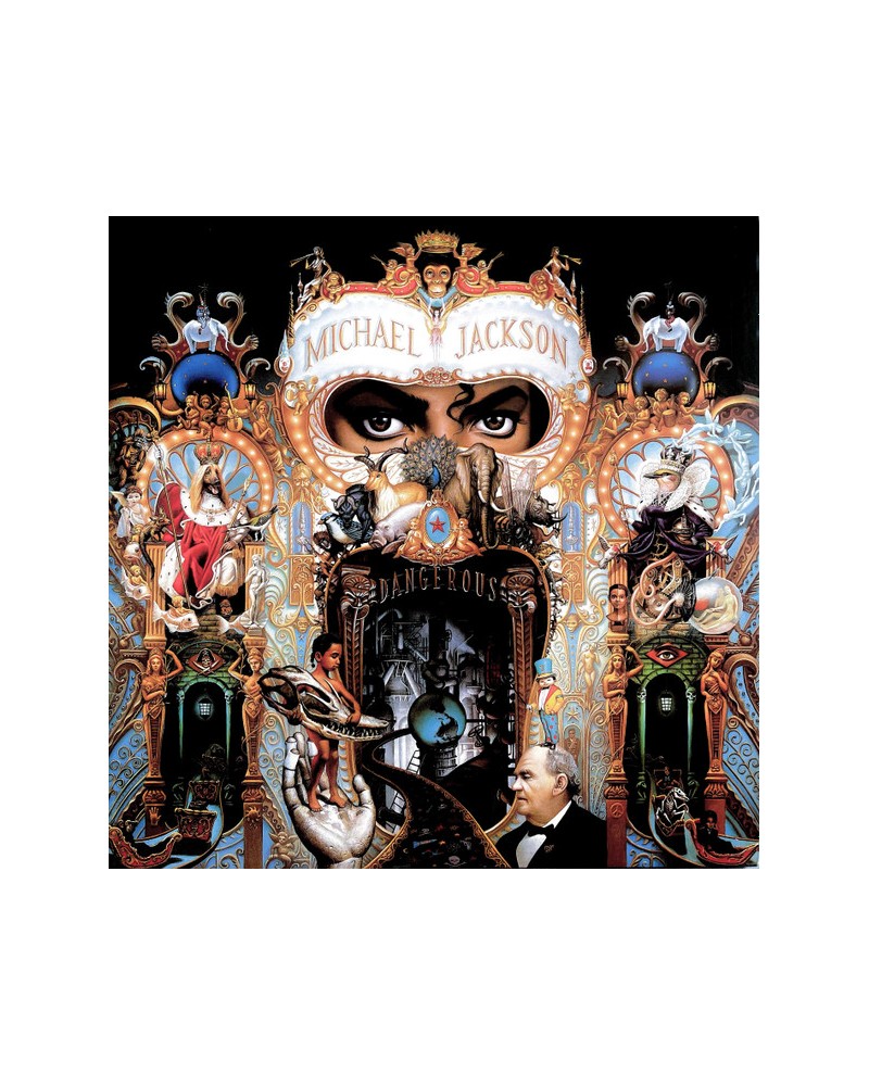 Michael Jackson – Dangerous (spalvota 2 LP) — viršelis