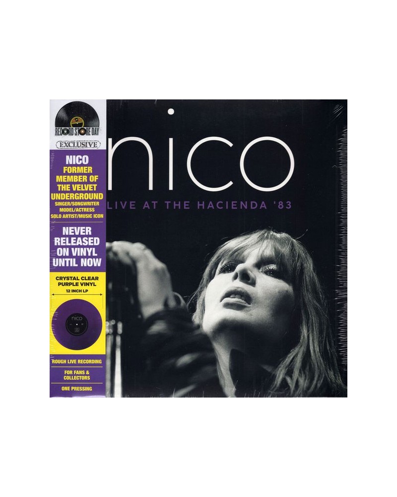 Nico – Live At The Hacienda '83 (vinilo plokštelė) — viršelis