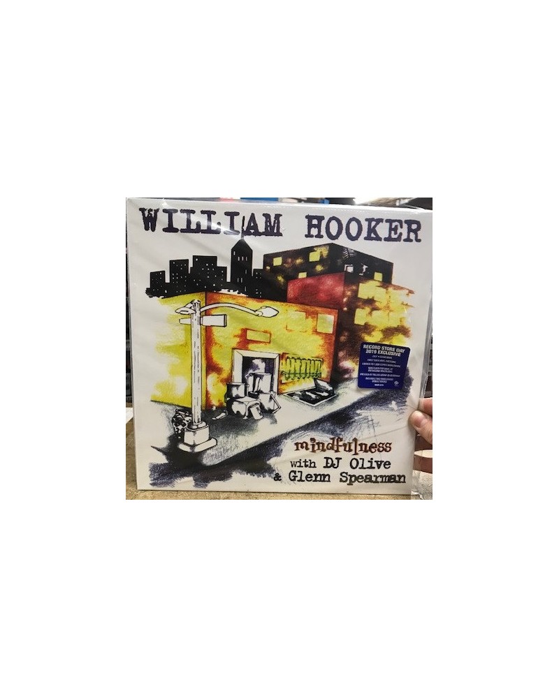 WILLIAM HOOKER WITH DJ OLIVE & GLENN SPEARMAN: MINDFULNESS 2LP — Vinilas viršelis
