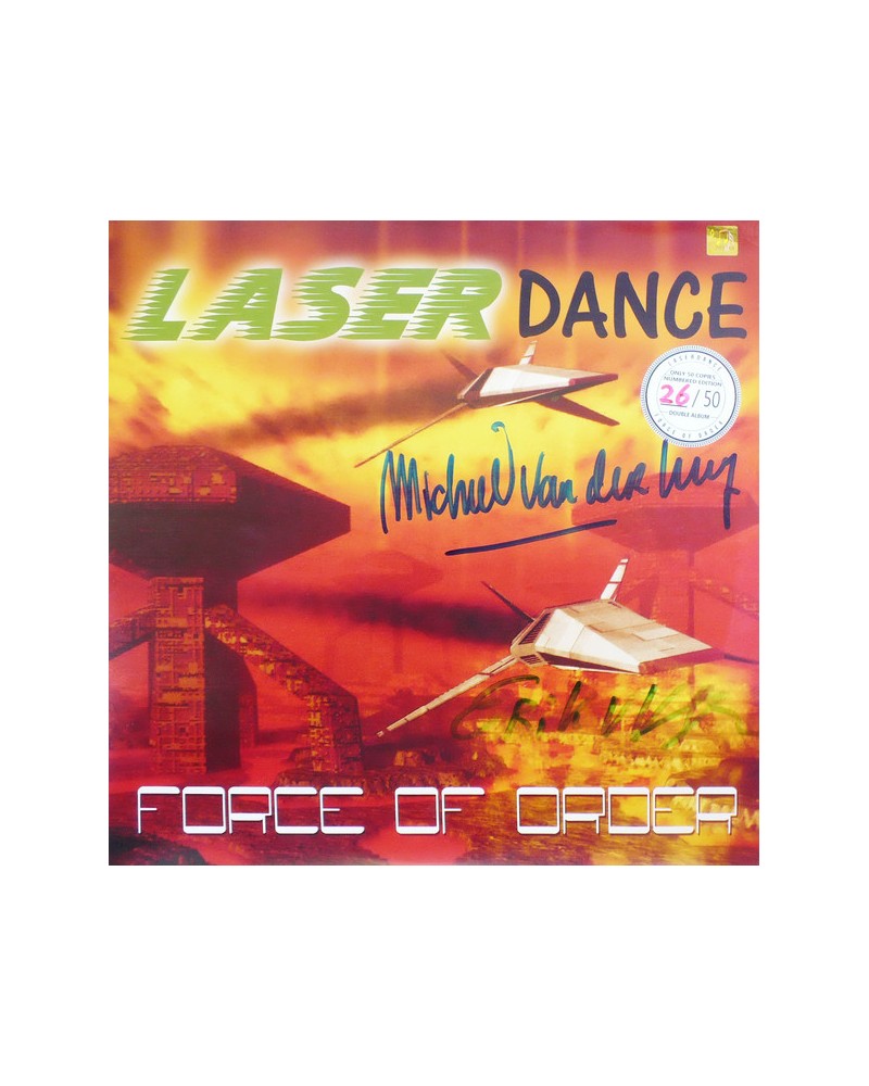 LASERDANCE: FORCE OF ORDER 2LP — Vinilas viršelis