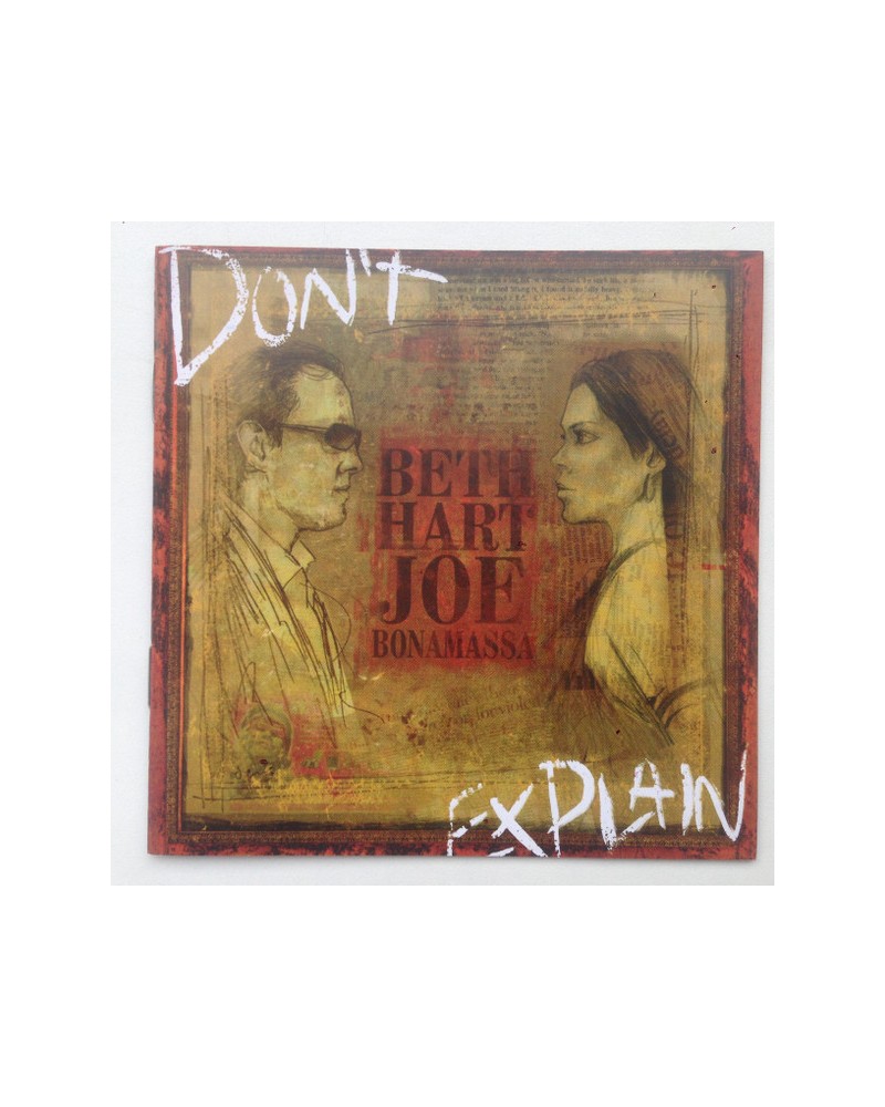 Beth Hart & Joe Bonamassa – Don't Explain (CD) — viršelis