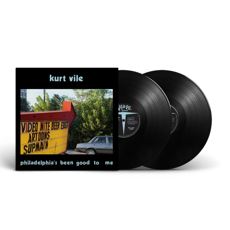 KURT VILE: PHILADELPHIA'S BEEN GOOD TO ME 2LP — LP viršelis