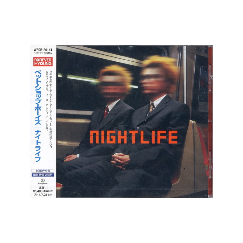 PET SHOP BOYS: NIGHTLIFE 1CD - iMuzika — viršelis