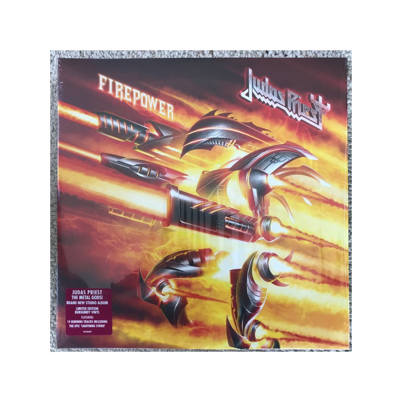 Judas Priest – Firepower (2 LP) — viršelis